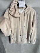 Beżowa bluza z kapturem r. 12-14 George 