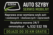 Wymiana szyby czołowej | Dobór po VIN | Mobilny serwis SZEDA | Bolesławiec 