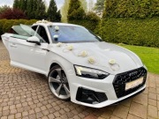 Auto do Ślubu Nowe AUDI A5 biała perła /Śląsk 2025 