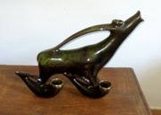 Karafka gajowego,dwa kieliszki 