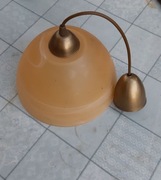 Żyrandol szklany - zwis