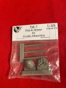 Yak-3 Propeller & Spinner (Zvezda, Eduard) skala 1:48 (Vector VDS48-076)
