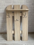 Okazja! Wieszak ścienny z półką jak nowy – szybka sprzedaż!