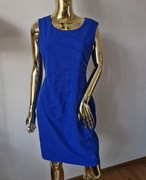 Sukienka Ołówkowa Calvin Klein S 36 kobaltowy bdb