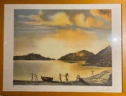 Salvador Dali - "Port Lligat o zachodzie słońca" 1981