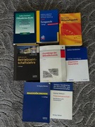 Zestaw książek do prawa i ekonomii w j. niemieckim, 8 sztuk