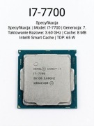 PROCESOR INTEL CORE i7-7700 | 4.20 GHz Turbo | LGA1151