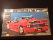 Model FERRARI F50 BARCHETTA REVELL 1:24 - nr. 07376- JAK NOWY - PLOMBY !