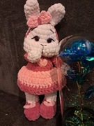 Króliczek na szydełkuna szydełku 