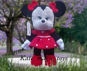 Mini Myszka na szydełku