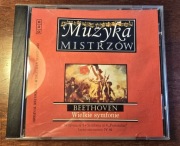 Muzyka Mistrzów - Beethoven - Wielkie symfonie - CD bdb