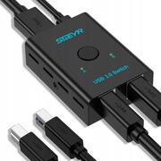 SGEYR USB 3.0 Switch Selector 2xPC 1xUSB PRZEŁĄCZNIK