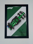 Grafika nr. 2 Ramka na Lego Bolid F1 Aston Martin Aramco AMR24 (77245)