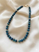 Biżuteryjna Smycz do Telefonu z kamiennych koralików, brelok gsm S