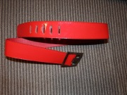 Pasek damski czerwony