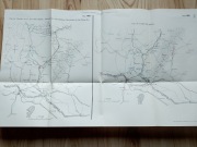 Mapa wydarzenie z czasów wojny Prusko Austriackiej 1866r mapa z roku 1910 