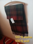 Szal szalik damski 100% wełna 