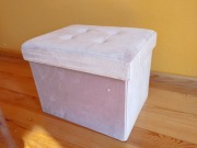 Pufa. Songmics LSF200R01. Róż. Nowa.