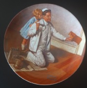 Talerz kolekcjonerski Norman Rockwell