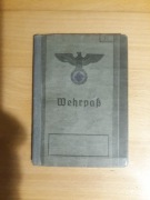 WEHRPASS  - DOKUMENT !
