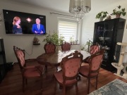 Zestaw Ludwikowski stół i 6 krzeseł 