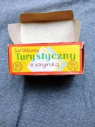 Ser topiony z szynką , pudełko, opakowanie tekturowe PRL 1981 Toruń