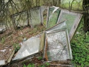 Oddam szyby 97x67 ok.30szt