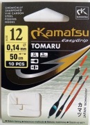 Haczyki z przyponami Kamatsu Tomaru Waggler 12/0,14mm