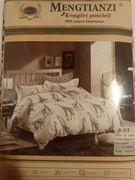 Nowy zapakowany komplet pościeli satynowej 160/200 2poszewki  poduszki70/80