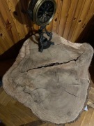 Stolik loft plaster dębowy