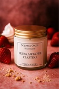 Świeca sojowa Truskawkowe Ciastko – 250 ml
