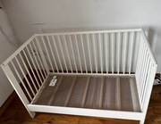 Łóżeczko niemowlęce IKEA Gulliver + materac z ochraniaczem