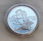 Węgry 500 Forint 1989 r XVI Zimowe Igrzyska Olimpijskie  srebro 