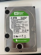 Dysk WD Caviar Green 2TB 64MB SATA III 3,5" WD20EARX – USZKODZONY