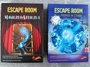 Zestaw 2 gier Escape Room "Podróż w czasie" i Magiczna sztuka"
