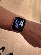 Smartwatch różowy idealny