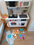 Zabawkowa kuchnia Playtive z drewna 80x100, akcesoria