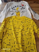 Bluzki zestaw  2 sztuki nowe Pikachu 110