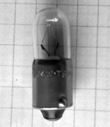 Żarówka T4W BA9S T8,5 4W 12V z czasów PRL