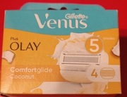 GILLETTE VENUS OLAY Plus Comfortglide Coconut 4 wkłady