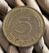 Niemcy RFN 5 pfennig 1994 F