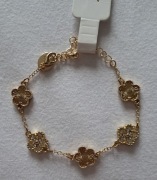 Lovisa - bransoletka z kwiatuszkami I cyrkoniami 