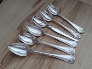 POSREBRZANE ŁYŻECZKI DO KAWY FILIŻANKI RÓŻNE