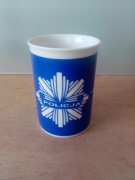 Kubek z logo POLICJA 