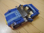 Klocki Lego Creator - Niebieski samochód 6913 - Łódź 3w1