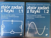 Zbiór zadań z fizyki tom 1, 2, J. Jędrzejewski, W. Kruczek, A. Kujawski
