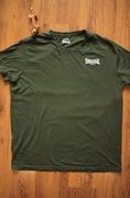 T-shirt Lonsdale r. 3XL zielony męski kr rękaw bawełniany