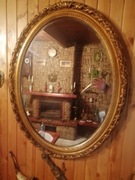 Lustro kryształowe z lat 70