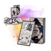 KARTY TAROTA KOT ZESTAW 78 KART TAROT ARKANA WIELKIE MAŁE WRÓZENIE WRÓŻBY