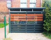 Wiata Śmietnikowa Rowerowa Schowek Ogrodowy Narzędziowy Altana Carport